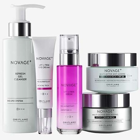 پکیج کامل ست مراقبتی اوریفلیم لیفت کننده و سفت کننده سری نوایج پلاس 43691 - شامل 5محصول پکیج کامل ست مراقبتی اوریفلیم لیفت کننده و سفت کننده سری نوایج پلاس 43691 - شامل 5محصول